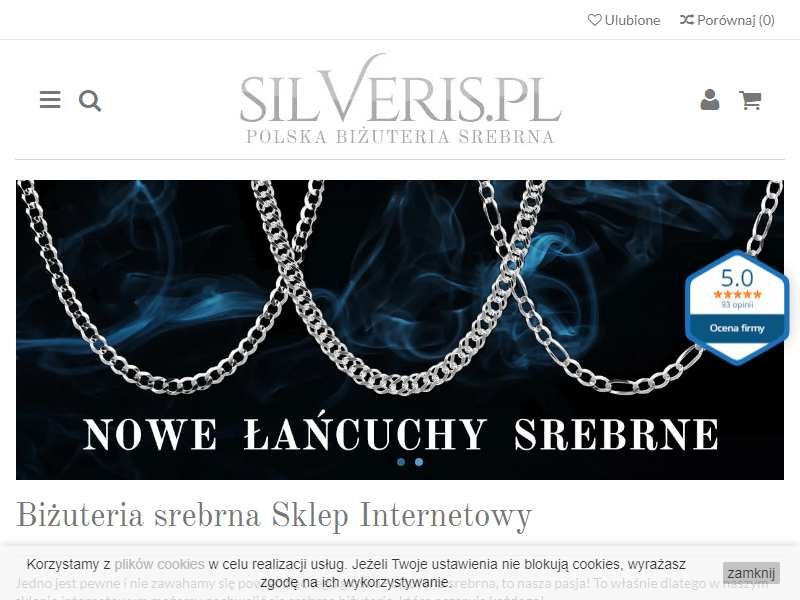 Biżuteria srebrna Silveris.pl