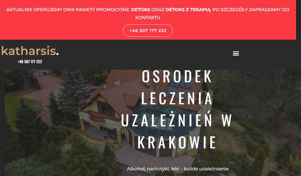 Katharsis - Ośrodek Leczenia uzależnień w Krakowie